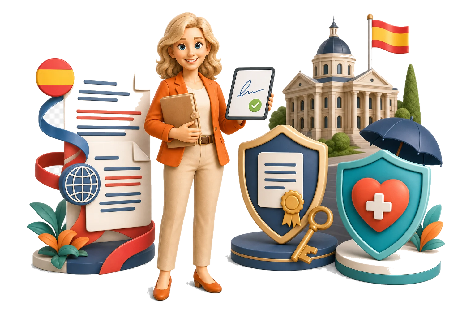 Перевод документов для ВНЖ Испании