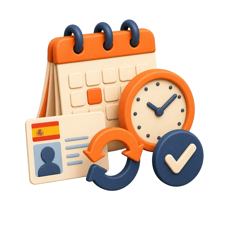 Срок действия ВНЖ Digital Nomad в Испании